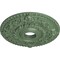 Ekena Millwork Rose Ceiling Medallion (Fits Canopies up to 7 1/4"), 18"OD x 3 1/2"ID x 1 1/2"P, Athenian Green CM18ROAGF - alternate 2